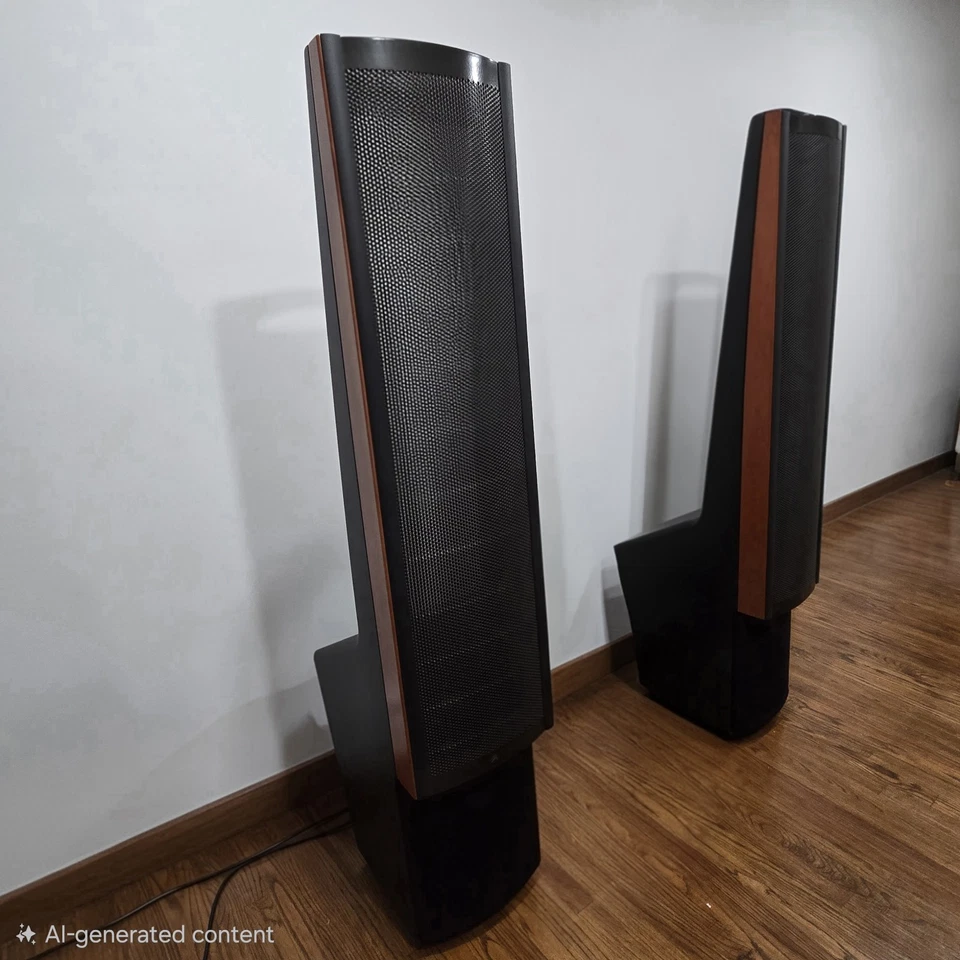 Par de altavoces de torre electrostática Martin Logan Ascent i de pie 4 ohmios Foto 2 de 4