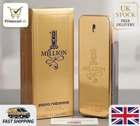 Paco Rabanne 1 Million Men Eau de Toilette 100ml Spray New Sealed Box UK