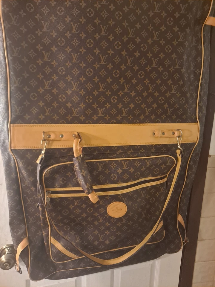 vintage louis vuitton Monogram garment luggage bag - Image 2 of 4