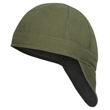 Reversible Welding Cap 7 1/8" 181mm ID 8 Panel Protective Welder Hat Green
