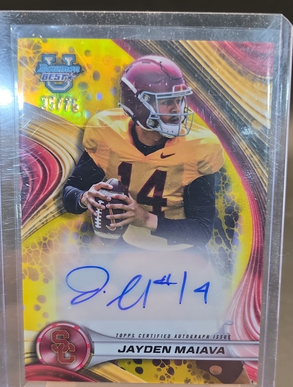 2024 Bowman's Best University - Best of 2024 Autographs Jayden Maiava S