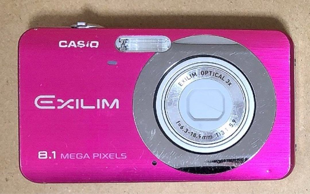 CASIO EXILIM EX-Z80 Vivid Pink 8.1MP Compact Digital Camera Pink
