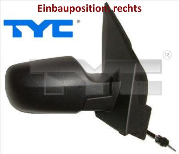 Tyc 310-0065 AußEnspiegel Rechts Spiegel AußEn FüR Ford-image