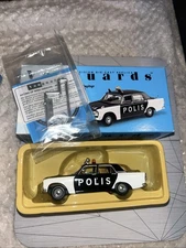 VANGUARDS FORD ZEPHYR 6 MK III SWEDISH POLIS POLICE CAR 1/43 VA04605