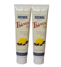 Young Living Essential Oil-Infused DENTAROME ULTRA Toothpaste 4oz x 2 pk NEW