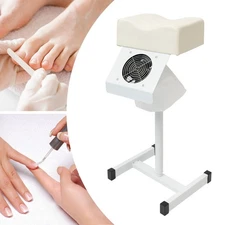 Salon Chair Adjustable Pedicure Manicure Chair Freestanding Footrest Nail Stool