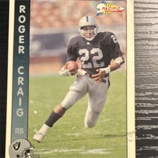 1992 Pacific Roger Craig #147 Oakland Raiders NFL Base Set Football Card