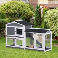 Fir Wood Small Animal Playpen Cage
