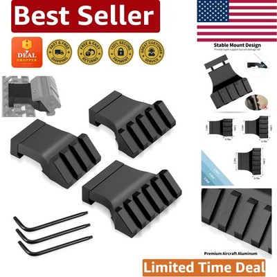 Durable 45-Degree Offset Picatinny Rail Mounts for Precise Accessory Placement