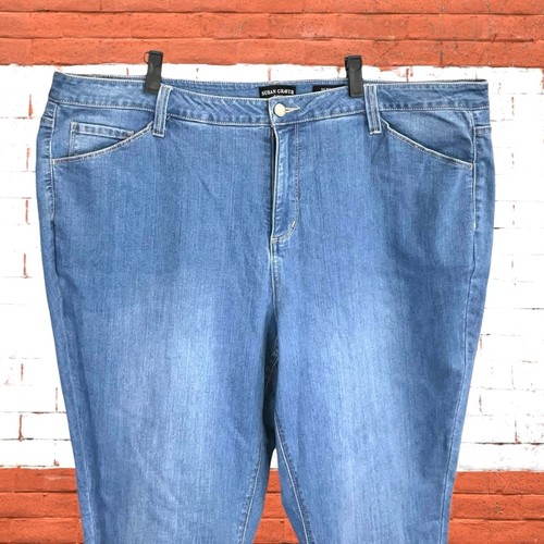 Susan Graver Slim Fit Stretchy Blue Jeans Damen Größe 24W - Bild 2 von 7