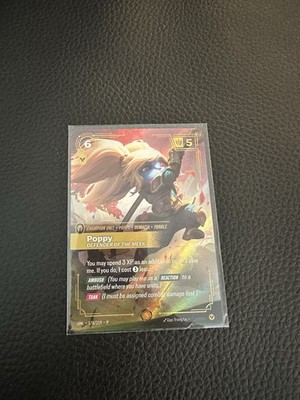 Riftbound Vancouver Regional Qualifier Exclusive Poppy Promo