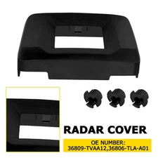 1X Distance Sensor Milliwave Radar Cover +3 Clip For 2018-2022 Honda Accord