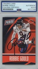 Robbie Gould 2015 National Convention Bears PSA/DNA Signed Auto Autographed