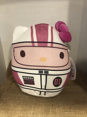 NEW Squishmallow Hello Kitty Sanrio Tokyo Speed Racer Squad Kitty  9'' Plush Toy