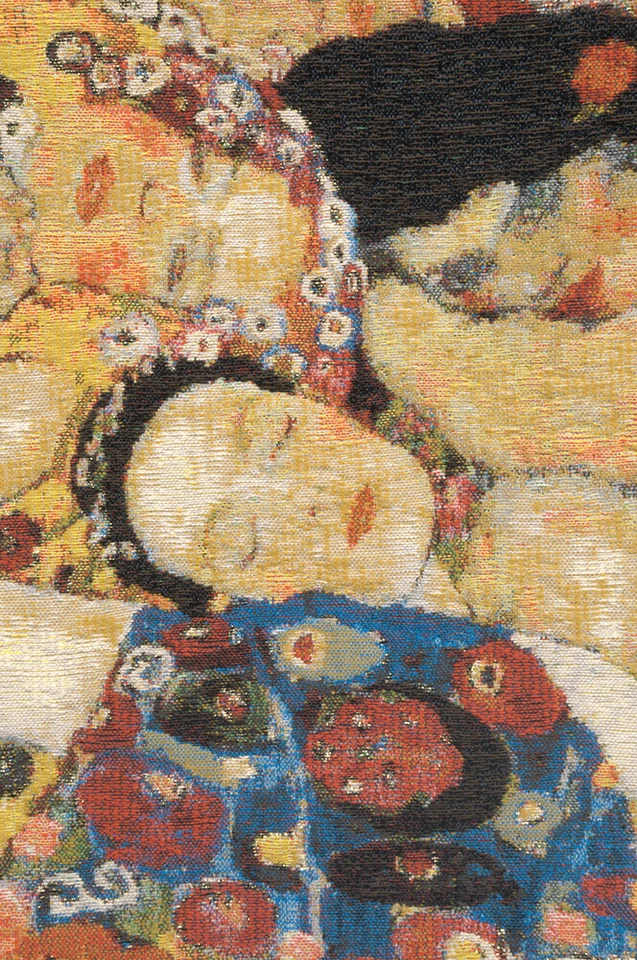 Virgin Faces Tapestry Cushion Cover by Lebensbaum New - Image 4 of 4