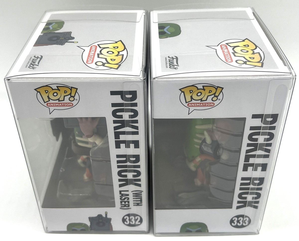 Funko Pop! Rick & Morty Pickle Rick #332 & #333 Set of 2