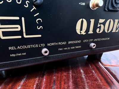REL Acoustics Q150E 10'' Subwoofer MOSFET Audiophile Untested Parts Repair