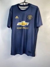 MANCHESTER UNITED 2018 2019 THIRD SHIRT SOCCER JERSEY DP6022 Size XL