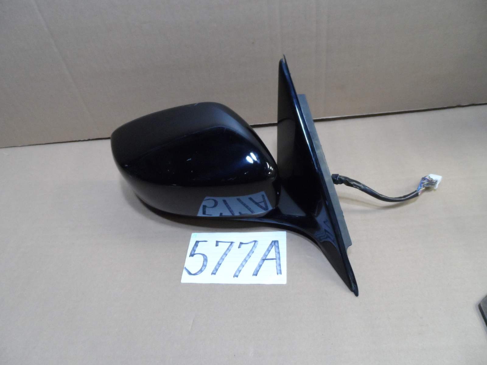 04 05 06 07 08 Nissan Maxima PASSENGER side Mirror Used Power Black #577-A