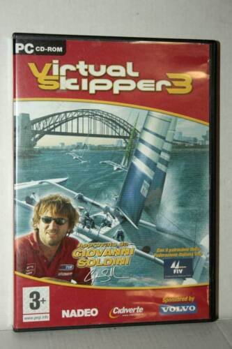 VIRTUAL SKIPPER 3 USATO BUONO STATO PC CDROM VERSIONE ITALIANA GD1 40448 - Afbeelding 1 van 1