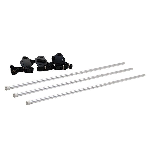 Boat Cover Support Pole Kit 46 1/4 Inch w/ Straps Scuffs eBay