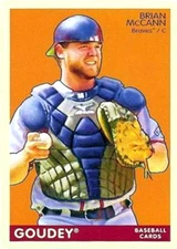 2009 Upper Deck Goudey #8 Brian McCann Atlanta Braves
