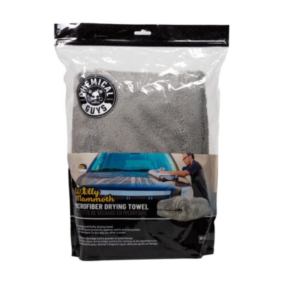 Chemical Guys Wooly Mammoth Microfibre Drying Cloth Premium Quality 36x25  Towel