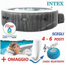 Intex Pure Spa Greywood Deluxe → 4 / 6 Places Piscine À Remous 28440 - 28442