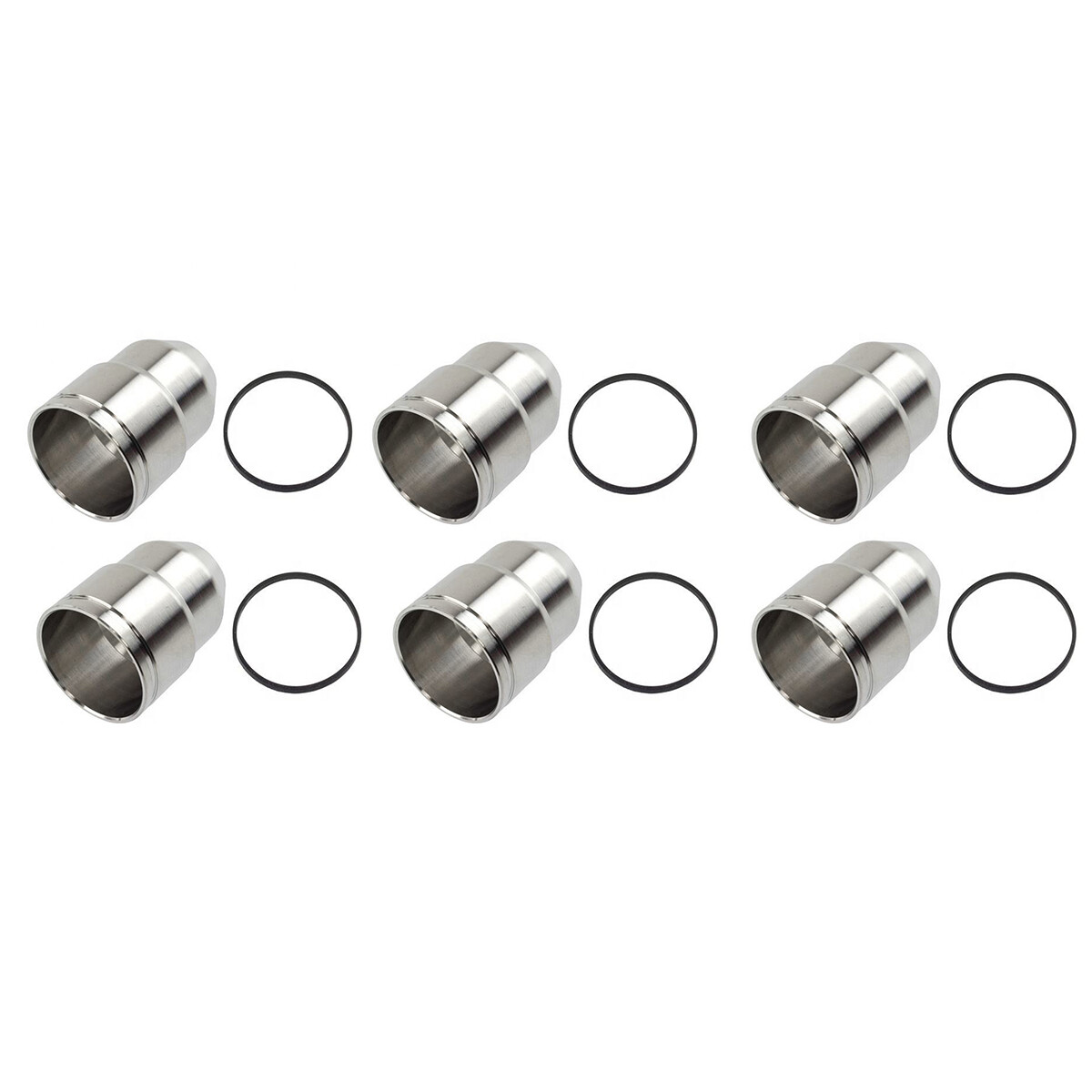 6 Pcs Fuel Injector Sleeve 3412352 3680873 for Cummins Engine ISX  