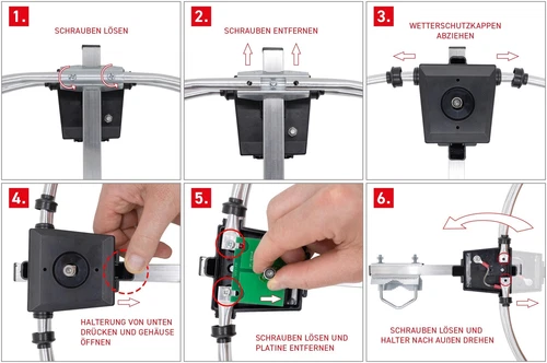 Ringdipol Multiband-Antenne für UKW - DAB / DAB+ - DVB-T / DVB-T2 F-Stecker - Bild 5 von 7