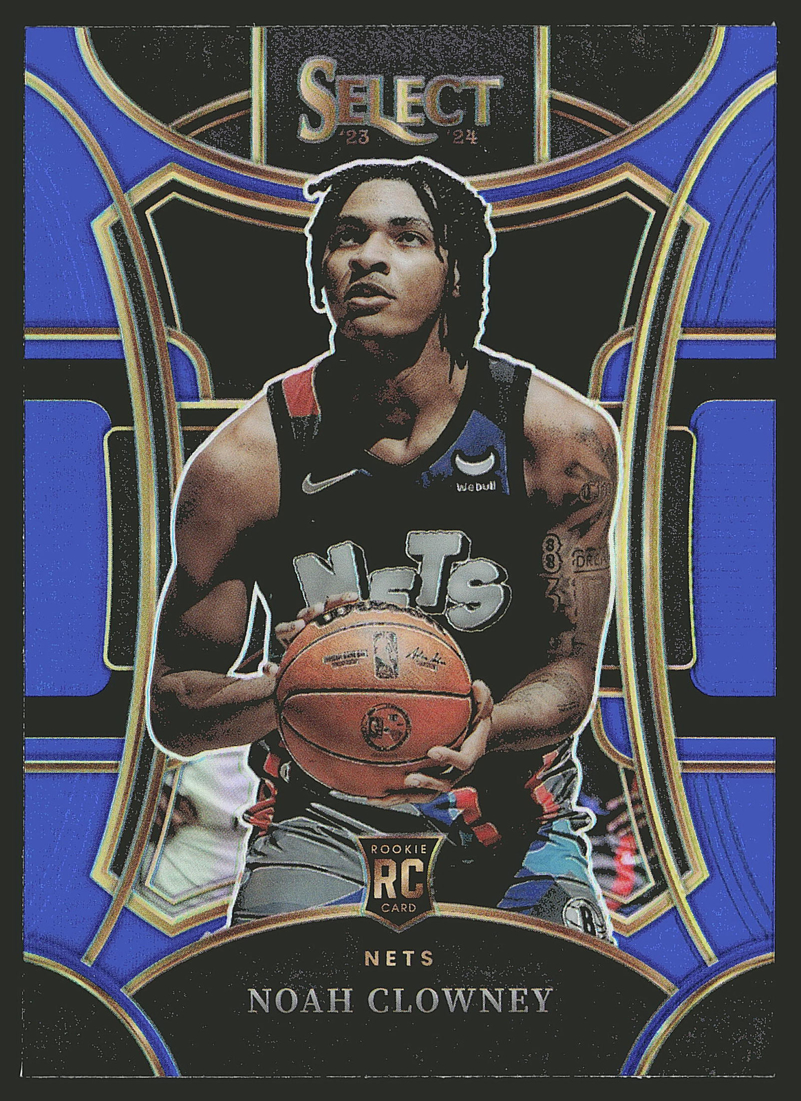 2023-24 Panini Select #325 Noah Clowney Blue Prizms RC