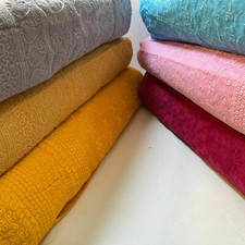 100% Cotton Lawn Broderie Anglaise Material Floral Embroidery Craft Fabric 44"