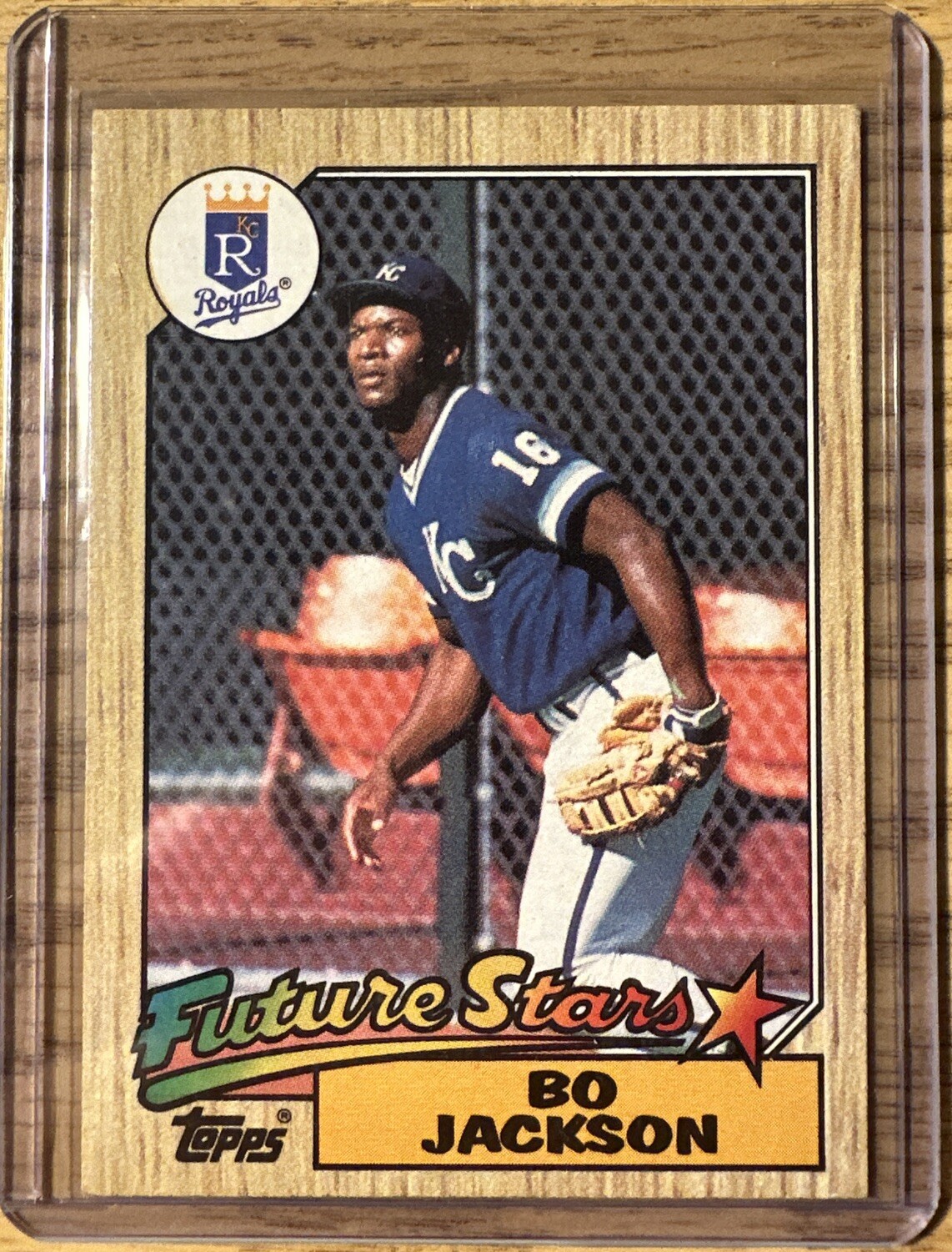 1987 Topps BO JACKSON Future Stars #170 KANSAS CITY ROYALS