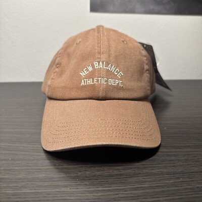 New Balance Brown Hat One Size Fits All NEW (LAH01003