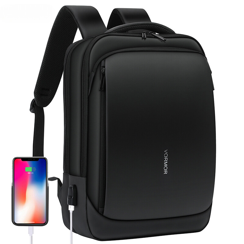 Men Backpack 14 15.6 inch Laptop Bag USB Charging Waterproof Male Backpacks New