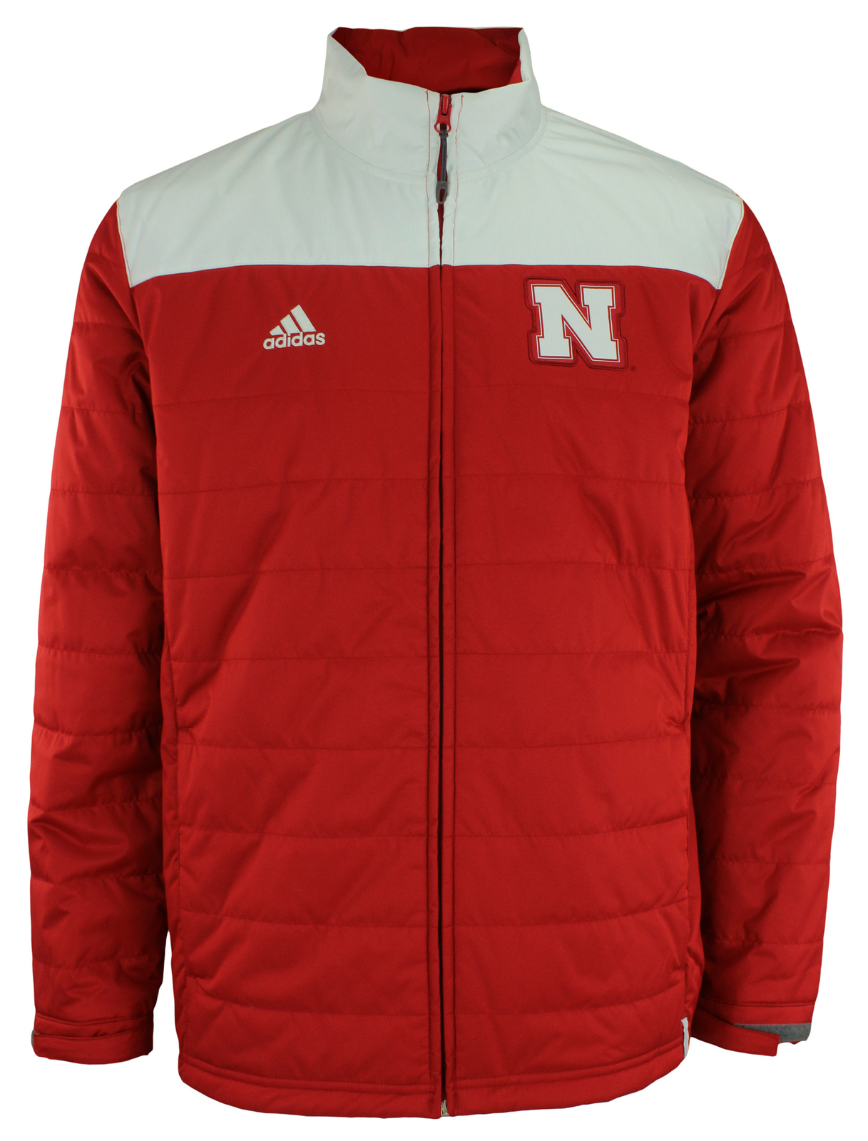 мужская переходная куртка adidas с логотипом команды NCAA Climastorm, Nebraska Cornhuskers