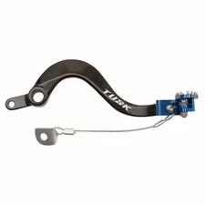 Tusk Aluminum Brake Pedal Blue Tip For YAMAHA YZ250 1997-2022