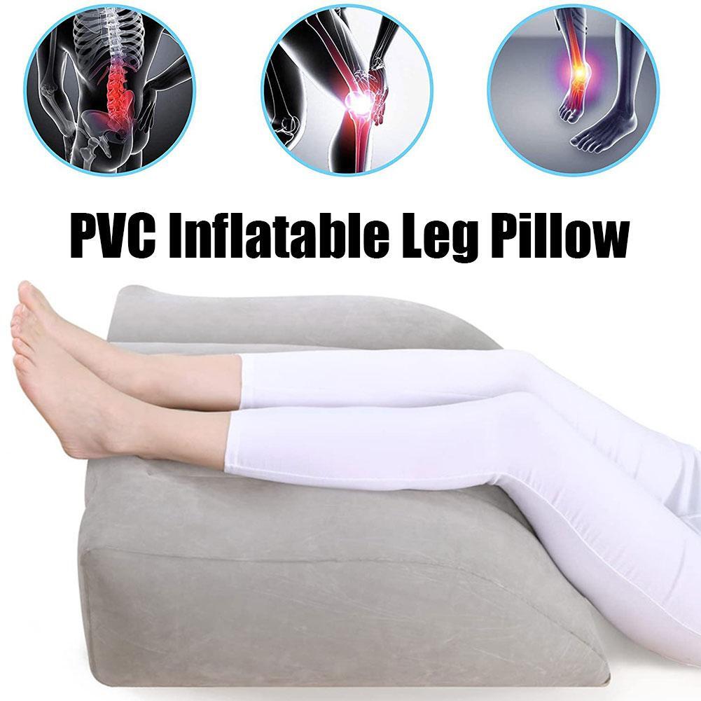 JOYWOO Cuscino A Cuneo In Memory Foam Per Sollevamento Gambe – Post-operatorio, Gonfiore, Lesioni Ginocchio E Caviglia, Fodera Lavabile - 6