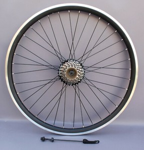 700c rear wheel 9 speed disc
