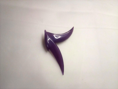 Bird Seagull BUCH + DEICHMAN DENMARK  Vintage Purple Brooch