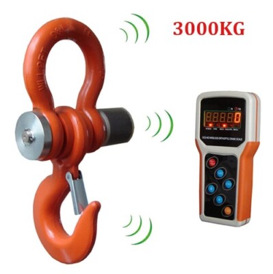 3000KG Wireless Electronic Digital Crane Scale Heavy Duty Industrial Scale 3T