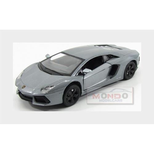 1:24 NEWRAY Lamborghini Aventador Lp700-4 2011 Grey Met NY71253GR MMC - Picture 2 of 2