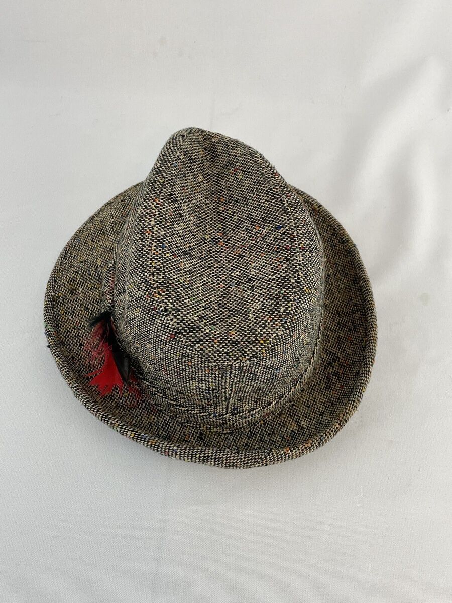 Vintage Adam New York Brown Wool Blend Fedora Hat Size L -7 Vintage Adam New York Brown Wool Blend Fedora Hat Size L -7