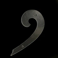 Lance French Curve Ruler #17, 9" Free shipping from NYC, Clear Plastic