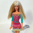 Vintage 1998 YoYo Skipper Barbie Doll Redressed Dress Flawed Mattel 90s