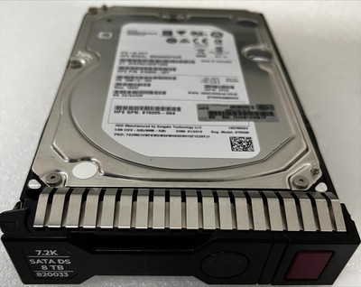 NEW 819203-B21 820033-001 HPE 8TB 6G SATA 7.2K 3.5'' LFF MDL HDD Hard Drive