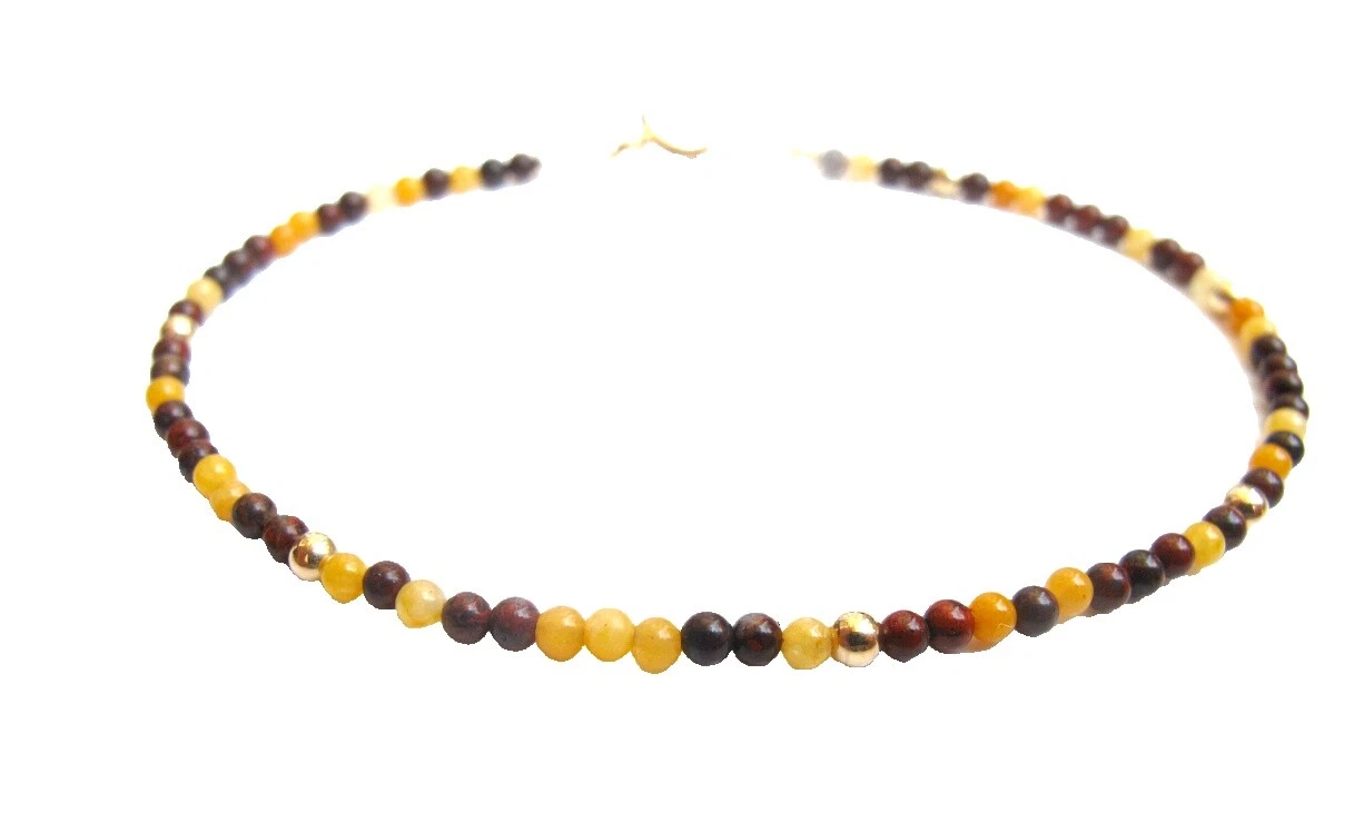 Anillos para hombre de piedra de tigre de oro amarillo de 14 K