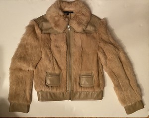 rabbit leather jacket