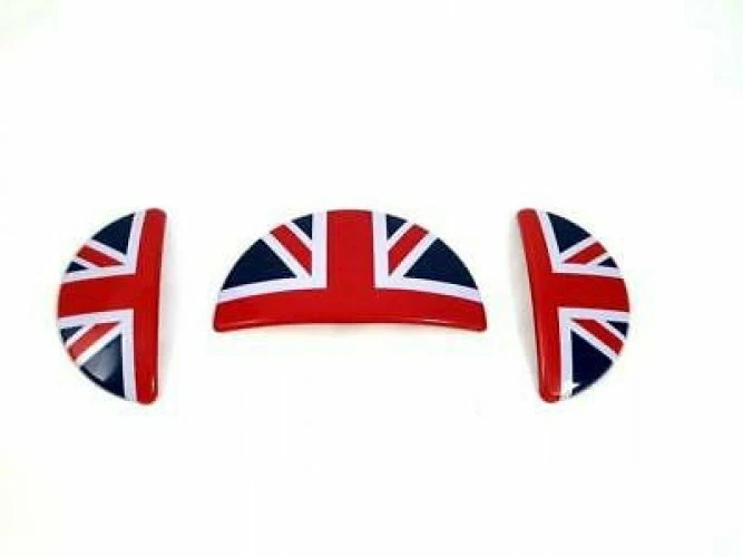 Union Jack Interior Door Handle+Glove Box Covers for Mini Cooper R50 R52 R53 Foto 3 de 4
