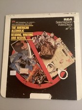 The American Alcoholic Reading Writing and Reefer CED SELECTAVISION VideoDisc